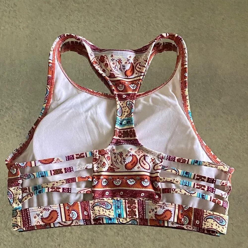 Eidon Hippie Boho Print 2-piece Swimsuit